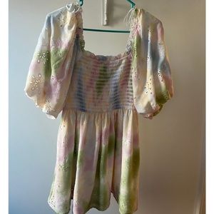 Botuiqe tie dye dress